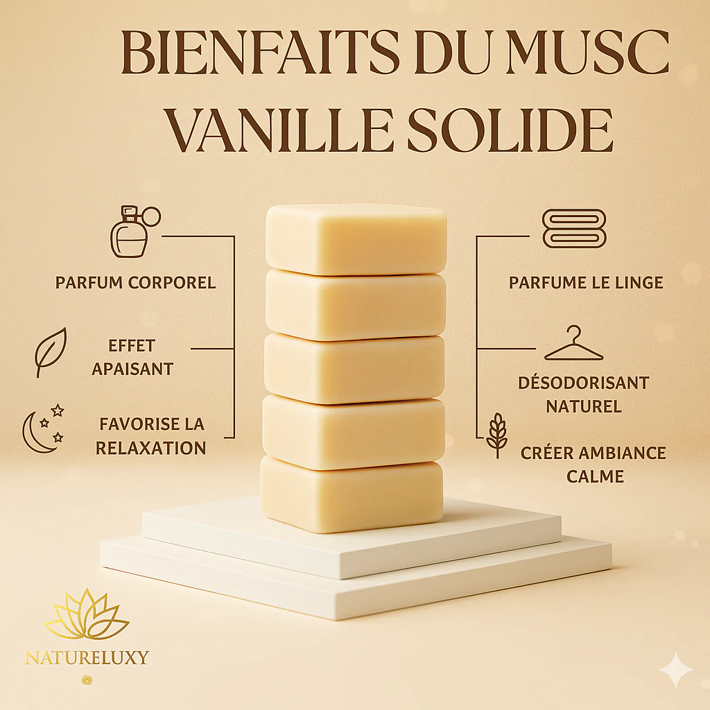 Vanilla Musk Square – Solid Parfume - Billede 6